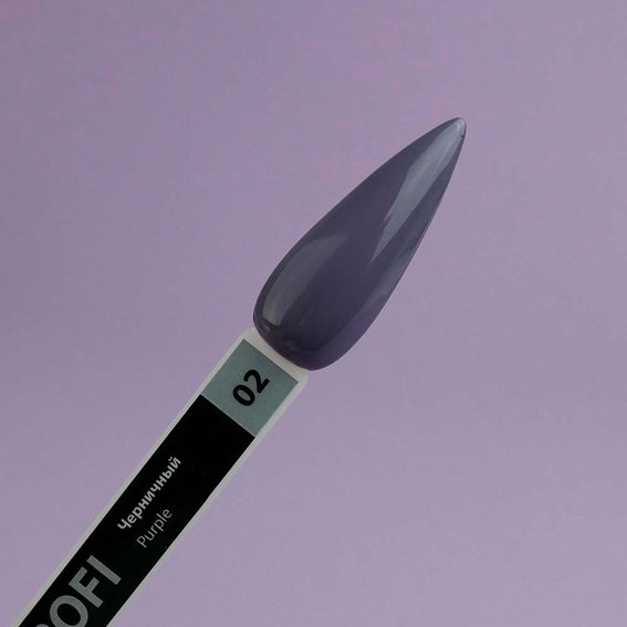 Gel polish TUFI profi PREMIUM Purple 02 Blueberry 8 ml (0102494) - Фото №3