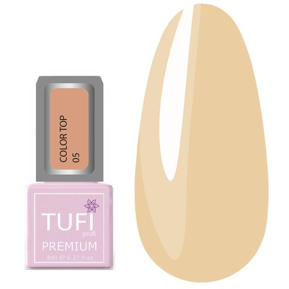 Цветной топ TUFI profi PREMIUM Color Top 05 ягодная глазурь 8 мл (0123407) - Фото №1