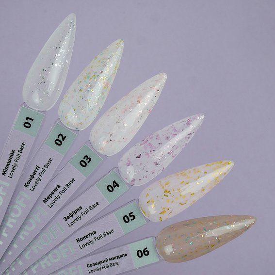 TUFI profi PREMIUM Lovely Foil Base 03 meringue 8 ml (0196359) - Фото №4