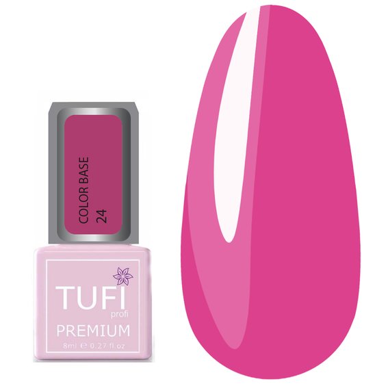 TUFI profi PREMIUM Color Base 024 Juicy berry 8 ml (0123363) - Фото №1