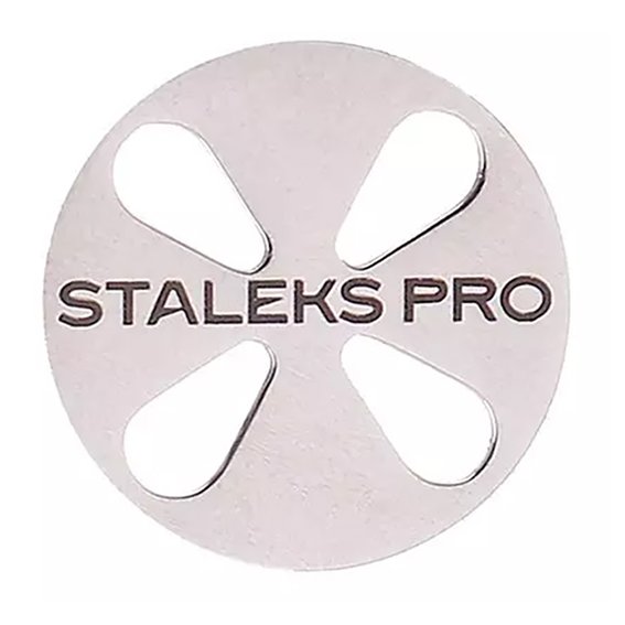 PODODISC metalowy wydłużony STALEKS PRO M (20 mm) + zestaw wymiennych nakładek 180 grit 5 szt - Фото №1