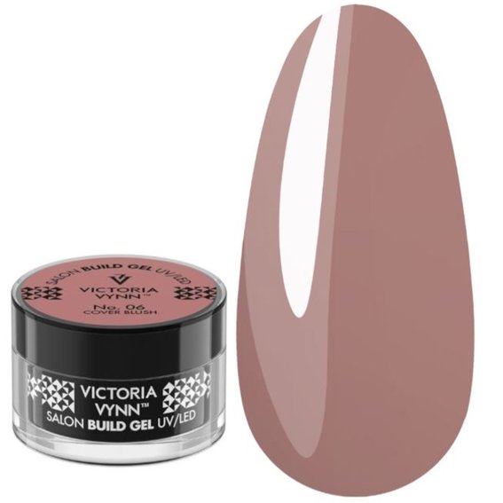 Żel budujący Victoria Vynn 06 Cover Blush 15ml - Фото №1