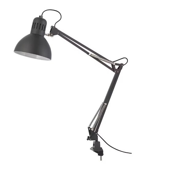 Lampa biurkowa IKEA ciemnoszara - Фото №1