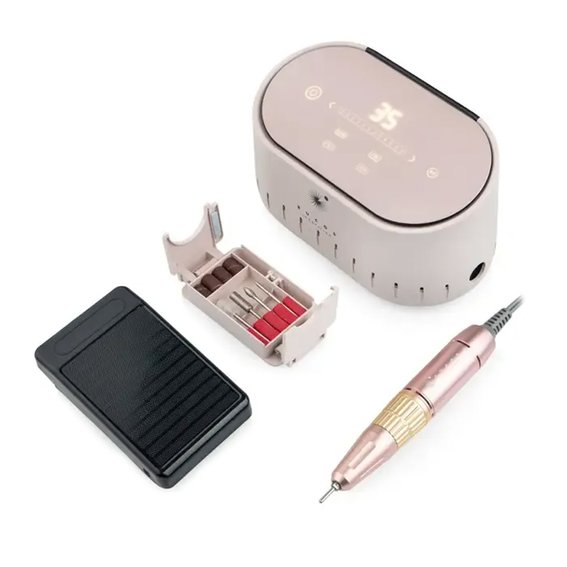 Фрезер для маникюра BUCOS Nail Drill X3 PRO POWDERY 65W 35 000 обр./мин - Фото №1
