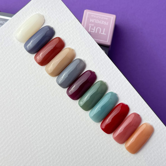 Gel polish TUFI profi PREMIUM Lollipop 04 caramel 8 ml (0227093) - Фото №4