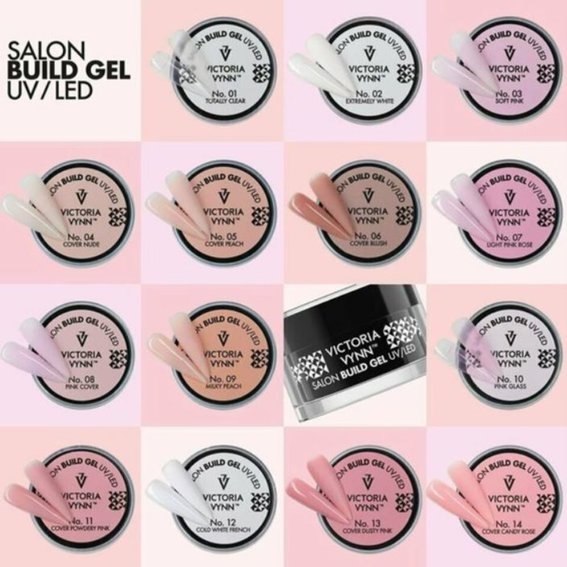 Builder gel Victoria Vynn 11 Cover Powdery Pink 50ml - Фото №3