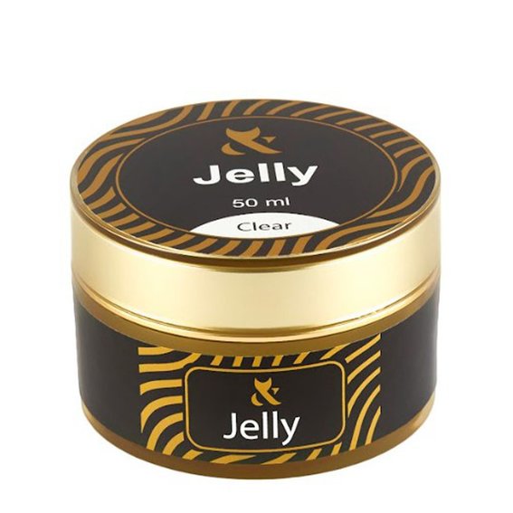 Гель для наращивания F.O.X Jelly Clear прозрачный 50 мл