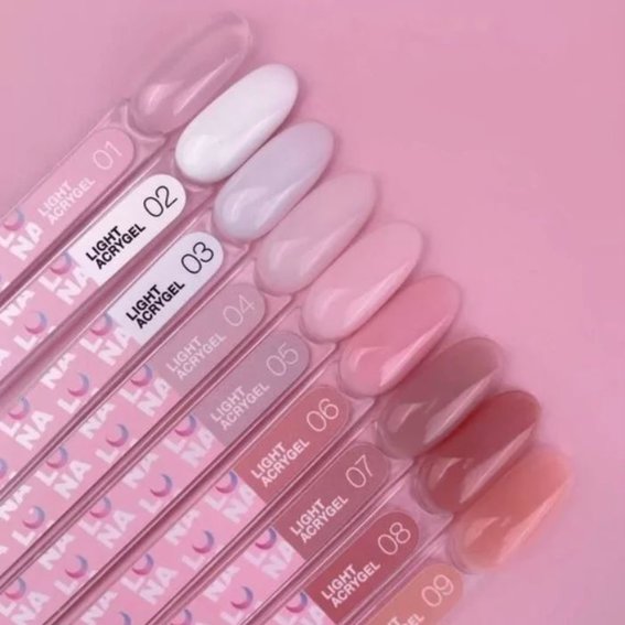 Acryżel LUNA Light №6 różowy 13 ml (249-1476) - Фото №3