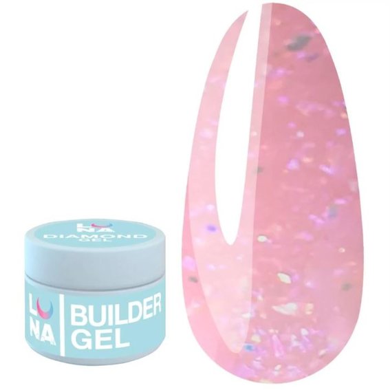 Zel do przedłużania LUNAŻel Diamond Gel №11 15ml - Фото №1