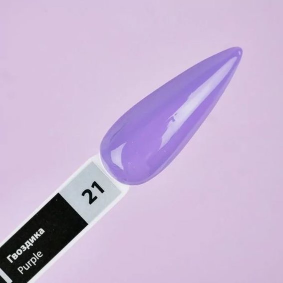 Гель-лак TUFI profi PREMIUM Purple 21 гвоздика 8мл (0283775) - Фото №3