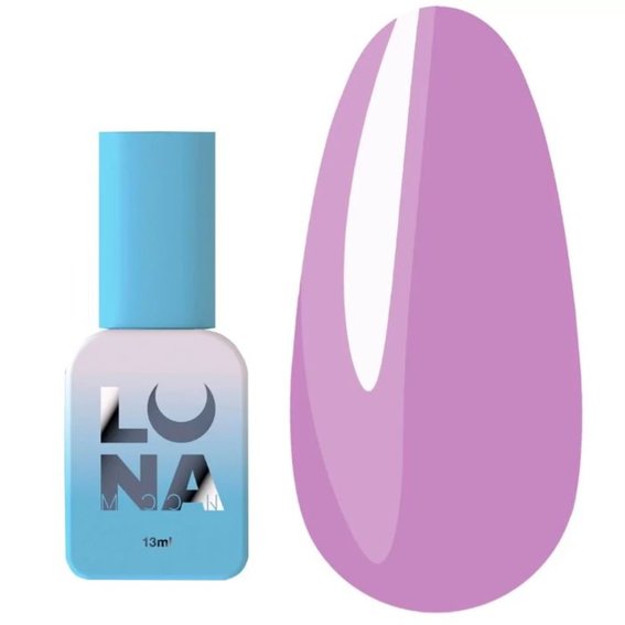 Lakier hybrydowy LUNA №61 lawendowy 13 ml - Фото №1