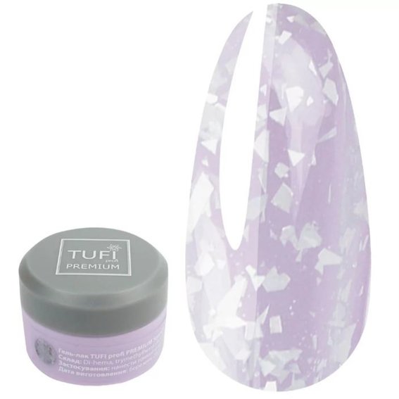 Гель-лак TUFI profi PREMIUM Sparkle 10 иней 5 мл (0243537) - Фото №1