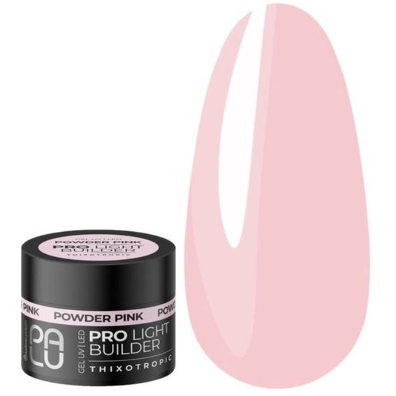 Строительный гель PALU BUILDER POWDER PINK розовый 90мл