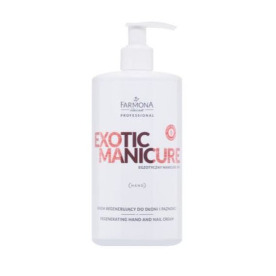 Farmona Exotic Manicure – Regenerujący Krem Do Dłoni I Paznokci 500 ml