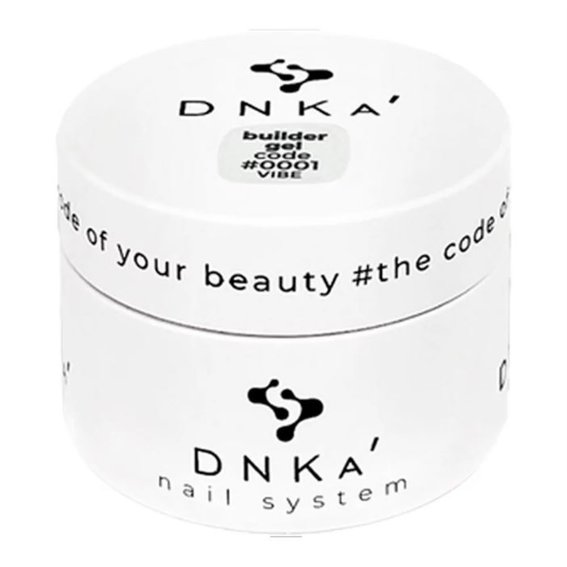 Гель для ногтей DNKa Builder Gel №001 Vibe 30 мл - Фото №1