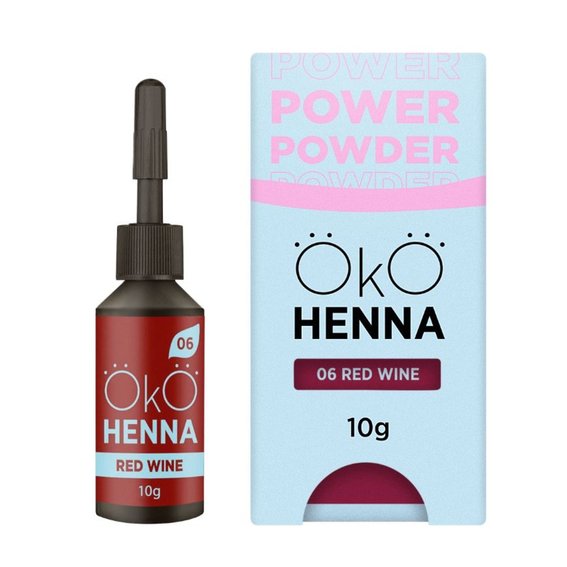 Henna for eyebrows Henna OKO, 06 Red Wine, 10 g