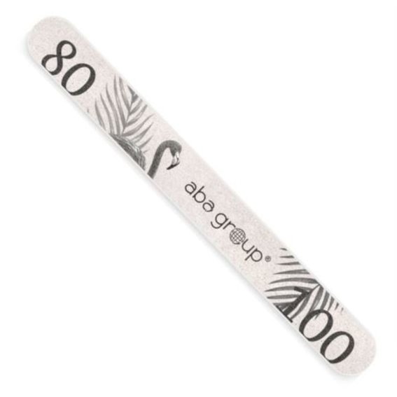 Aba Group SAFE PACKAGE Пилочка для ногтей PROSTY 80/100 STANDARD - FLAMING, 25 шт - Фото №1