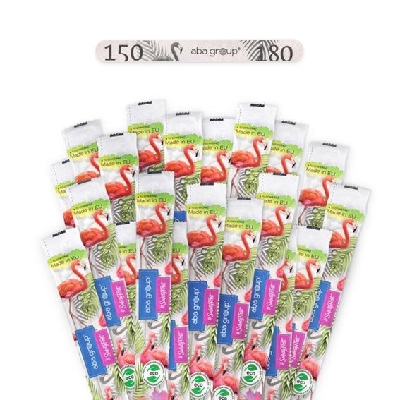 Aba Group SAFE PACKAGE Nail file PROSTY 150/180 STANDARD - FLAMING, 1 pc - Фото №2