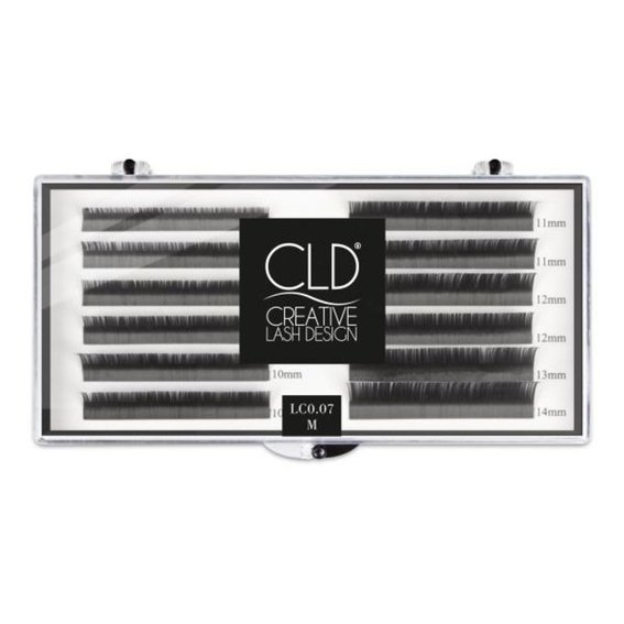Шелковые ресницы CLD Silk Lashes Mix LC 0,07mm