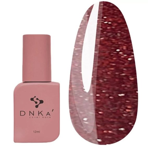 База DNKa Cover №012A светоотражающий бордовый 12 мл