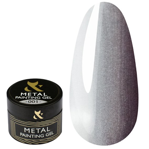 Farba żelowa F.O.X Metal painting gel 001 5 ml - kup w Polsce ...