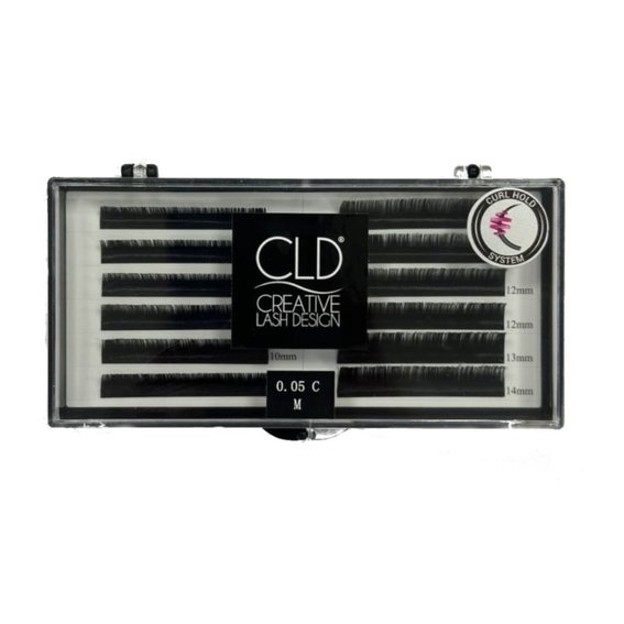 Шелковые ресницы CLD Silk Lashes MixC (T:0,05mm/L: 8,9,10,11,12,13,14mm)