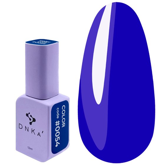 Lakier hybrydowy DNKa 0054 niebieski 12 ml (GPDC0054) - Фото №1