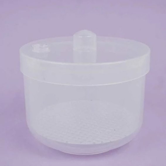 Container for soaking and sterilizing cutters white - Фото №2