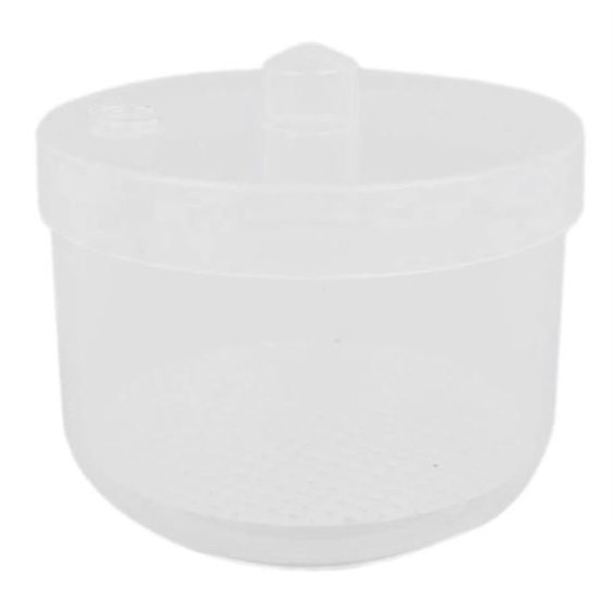 Container for soaking and sterilizing cutters white - Фото №1