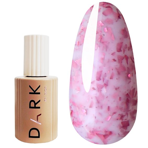База Dark Pro Base Potal 05 розовый с поталью, 15 ml - Фото №1