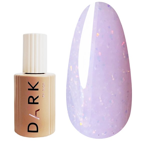 База Dark Pro Base Potal 30 светло-фиолетовый с поталью, 15 ml - Фото №1