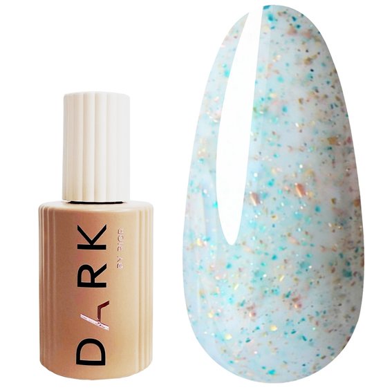 База Dark Pro Base Potal 35 бежевый с поталью, 15 ml - Фото №1