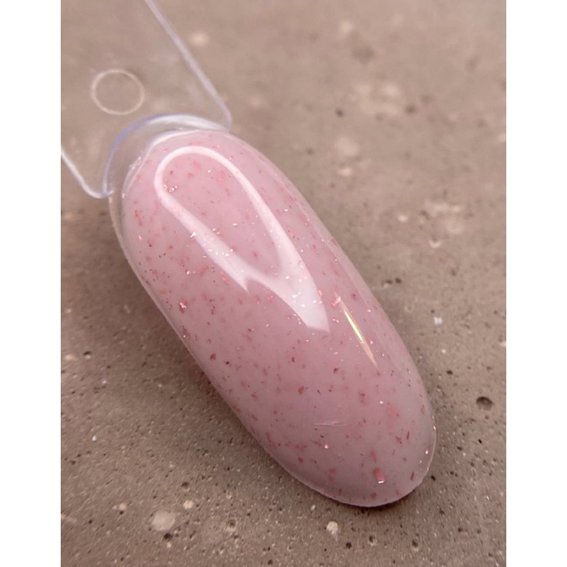 База Dark Pro Base Pink Potal 3 розовый с поталью, 15 ml - Фото №3