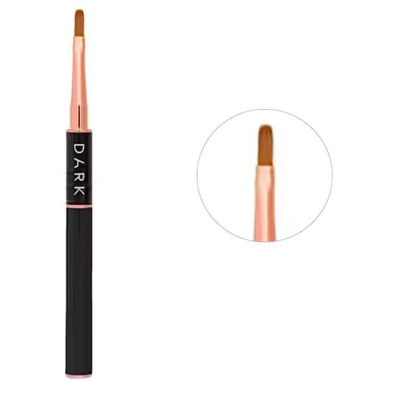 Кисть Dark Brush для геля 11 mm матова чорна