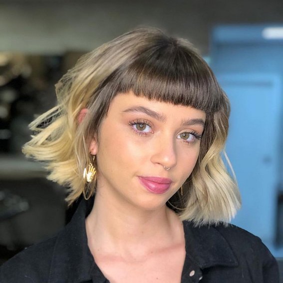 Short haircuts 2024 (Micro bangs)
