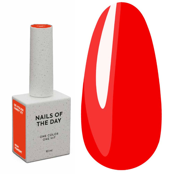Lakier hybrydowy NAILSOFTHEDAY Let's special candy, 10 ml - Фото №1