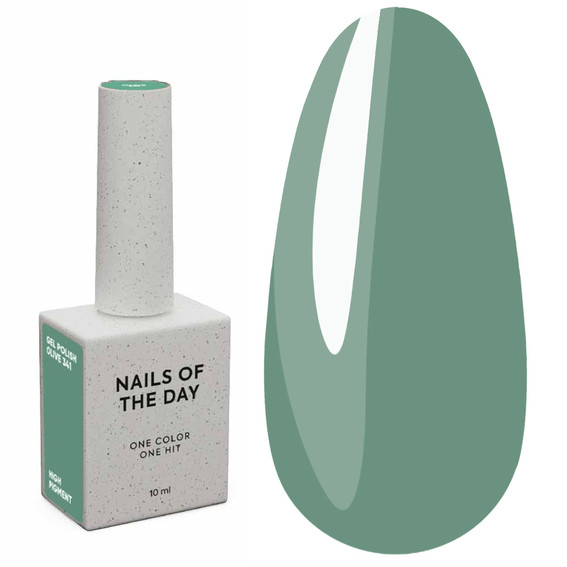 Lakier hybrydowy NAILSOFTHEDAY Let's special olive, 10 ml - Фото №1