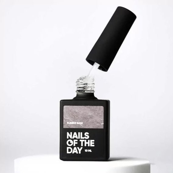 Baza hybrydowa NAILSOFTHEDAY Rubber Base 10 ml - Фото №2