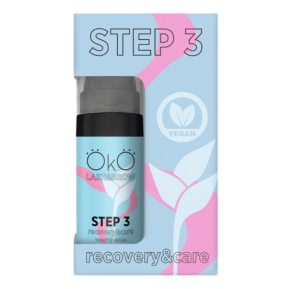 Состав OKO для ламинирования ресниц и бровей STEP 3 CARE&RECOVERY 10 мл - Фото №2