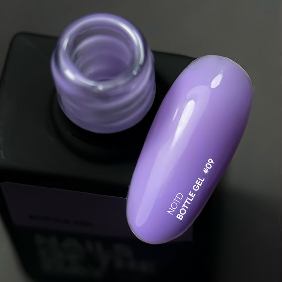 Гель NAILSOFTHEDAY Bottle gel 09 фиолетовый, 10 мл - Фото №2