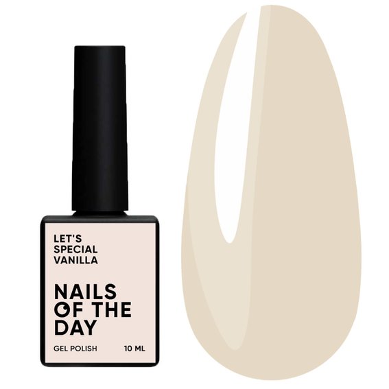 Гель-лак NAILSOFTHEDAY Let's special vanilla, 10 ml - Фото №1