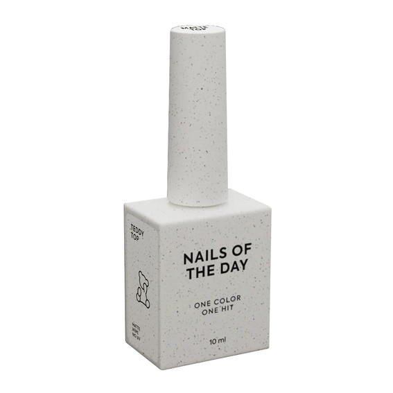 Top hybrydowy NAILSOFTHEDAY Teddy top wipe, 10 ml - Фото №1