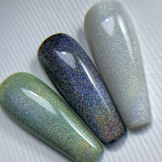 Тоp hybrydowy NAILSOFTHENIGHT Holographic Cat eye, 10 ml - Фото №2