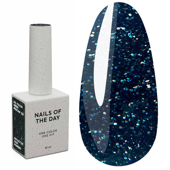 Lakier hybrydowy NAILSOFTHENIGHT Green Mexican, 10 ml - Фото №1