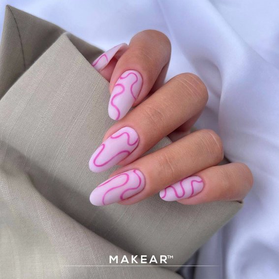 Lakier hybrydowy MAKEAR Lollipop 504 fuksja 8 ml - Фото №3