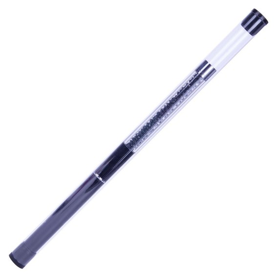 Ombre brush for nail design Glam Line black with rhinestones 6/13mm - Фото №5