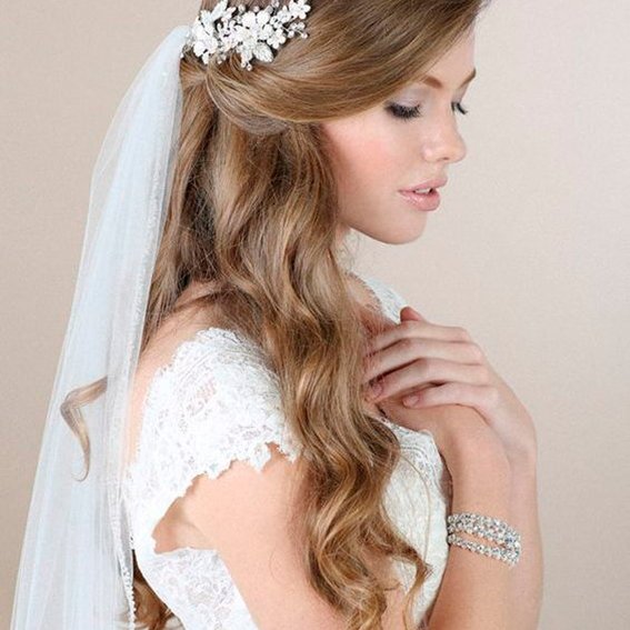 Wedding hairstyles (With a veil)