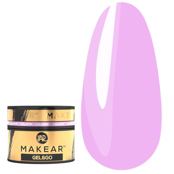 Żel przedłużający MakeAR Gel&Go GG03 Lollipop 15 ml - Фото №1