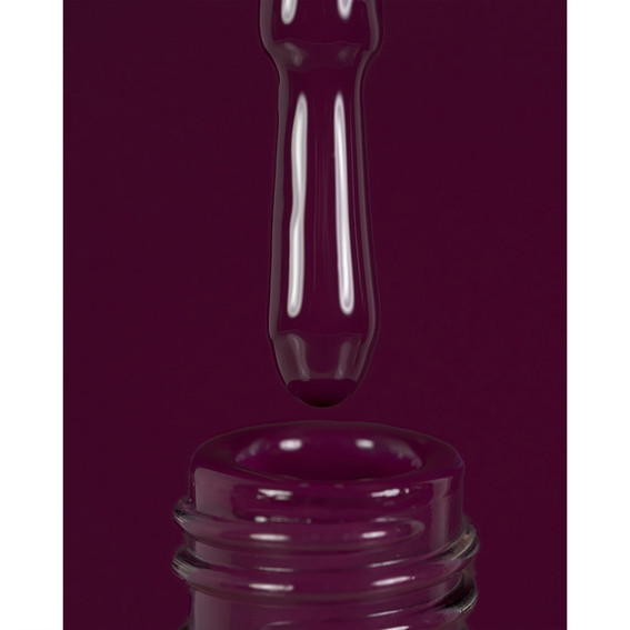 Gel polish DARK New collection 15 purple wine 10 ml - Фото №3