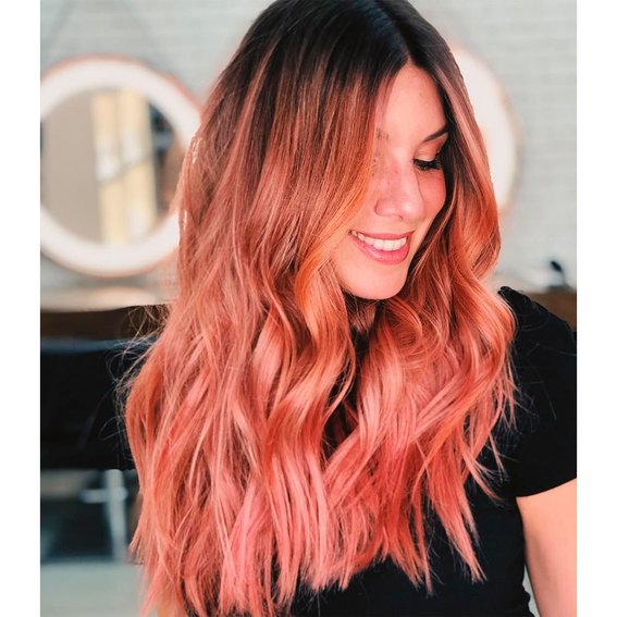 Ginger hair (Raspberry shade)